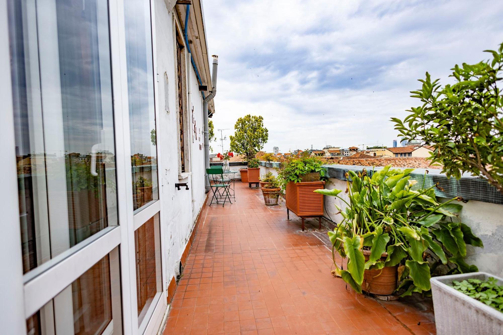 شقة Corso Italia Attic In Milan By 101Flats المظهر الخارجي الصورة